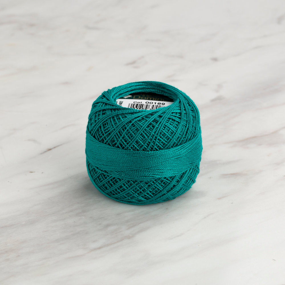 Domino Koton Perle 5gr Yeşil No:12 Nakış İpliği - 4590012-00189